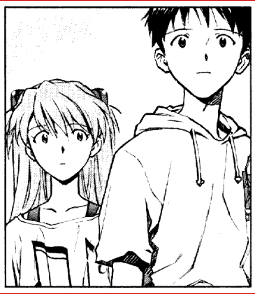 Asuka and Shinji