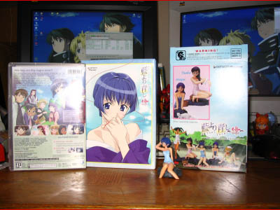 Ai Yori Aoshi ~ Enishi ~ DVD, box, and figure