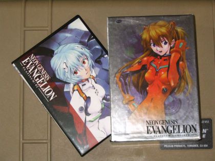 Evangelion Platinum Edition DVDs