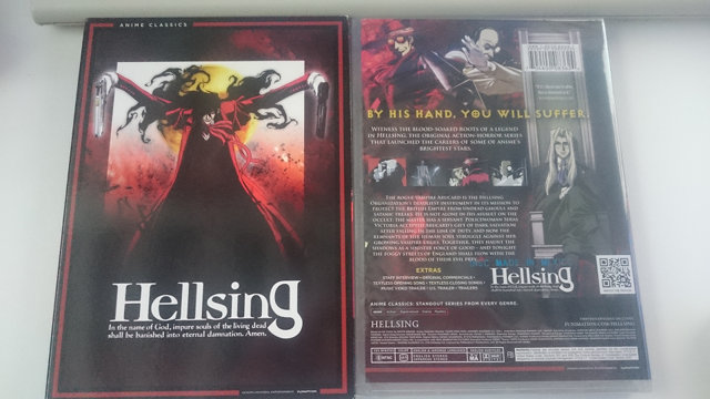 Hellsing DVDs