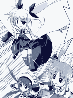 Thumbnail image of Fate, Hayate, and Nanoha