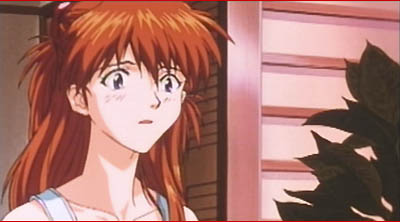 Asuka reacting to Shinji's news