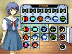 Rei and some sort of menu