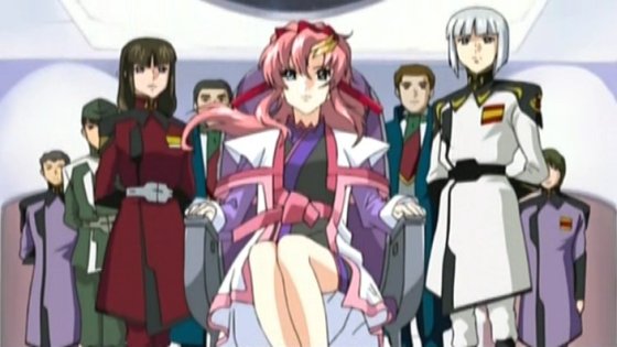 Shiho, Lacus, and Yzak