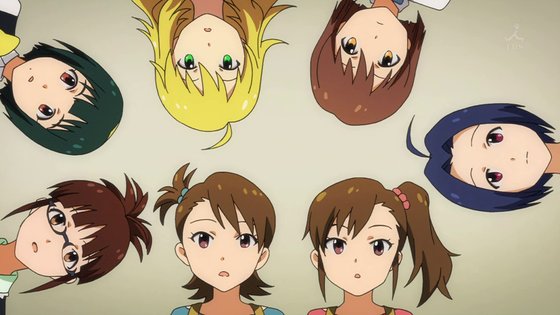 Kotori, Ritsuko, Miki, Ami, Yukiho, Mami, and Azusa