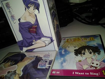 Ai Yori Aoshi and Full Moon wo Sagashite DVDs