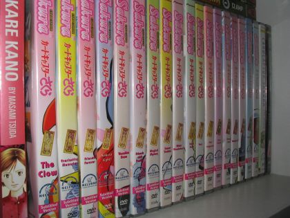 Cardcaptor Sakura DVDs