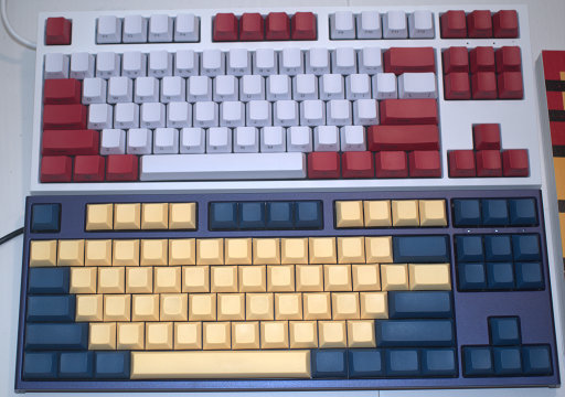 WASD and Ducky TKL keyboards