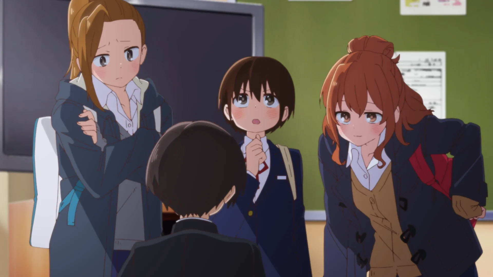 Serina, Kyoutarou, Chihiro, and Moeko