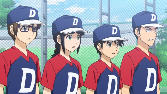 Hikaru, Mutsuko, Daigo, and Urabe