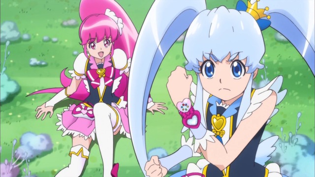 Cure Lovely and Cure Princess