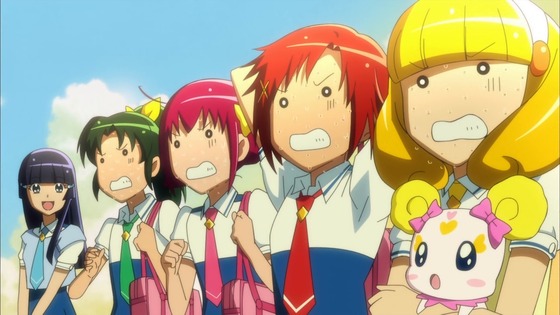 Reika, Nao, Miyuki, Akane, Yayoi, and Candy