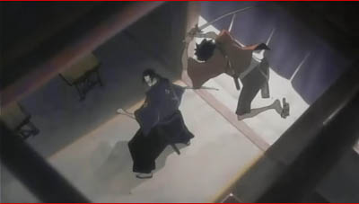 Jin and Mugen duel